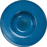 Тарелка для пасты «Млечный путь голубой» фарфор 0,5л D=310,H=55мм голуб.,черный