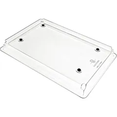 Cover for tray polyethylene ,H=61,L=600,B=400mm clear.