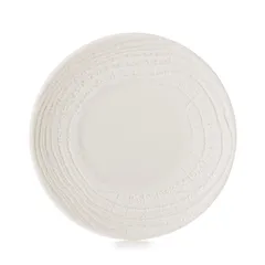 “Arborescence” pie plate  porcelain  D=160, H=15mm ivory