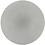 Тарелка «Экинокс» мелкая керамика D=26,H=3см серый