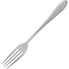 Dessert fork “Lazzo Patina”  stainless steel  L=18.5 cm  metallic, matte