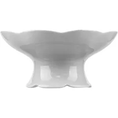 Ваза для варенья «Елена» фарфор D=105,H=52мм белый, изображение 2