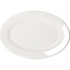 Блюдо «Кунстверк» овальное фарфор ,H=18,L=246,B=171мм белый