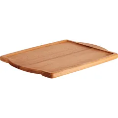 Поднос для подачи прямоугольный бук ,H=2,L=41,B=30см бежев.