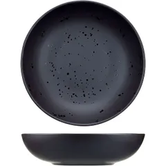 Тарелка глубокая (Шала) «Оникс» керамика 2л D=27см черный