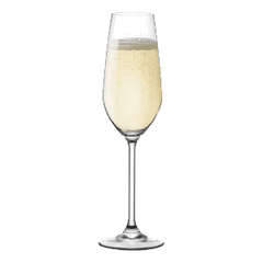 Бокал-флюте «Магнезиум» стекло 310мл D=48/77,H=270мм прозр.