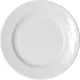 Тарелка «Спайро» мелкая фарфор D=165,H=18мм белый, Диаметр (мм): 165