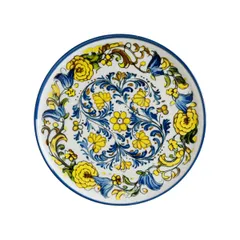 Блюдо для пиццы «Албуфера» фарфор D=32см белый,разноцветн.