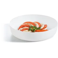 Блюдо для подачи «Эволюшнс Уайт» глубокое стекло 4л D=300,H=68мм белый, изображение 4