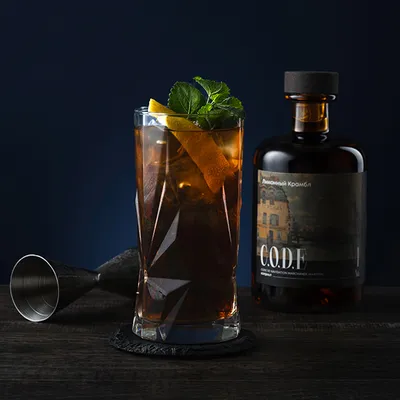 Кордиал «Лимонный Крамбл» C.O.D.E стекло 0,5л D=7,H=18см, Состояние товара: Новый, Вкус: Лимонный крамбл, изображение 7