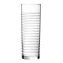 Хайбол (стакан) «Блэк лайт» стекло,силикон 310мл D=58,H=160мм прозр.