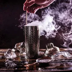 Шейкер европейский «Пробар» рифленый сталь нерж. 0,7л D=89,H=235мм серебрист., изображение 2