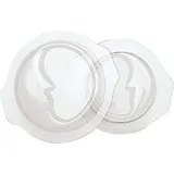 Набор кондитерских форм[2шт] пластик D=19,H=5,B=26см прозр.