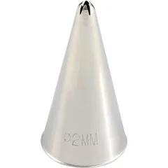 Pastry nozzle “Closed star”  stainless steel  D=25/2, H=47mm