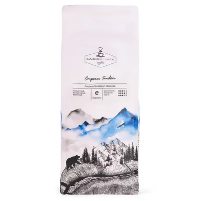 Кофе в зернах «Эмперор Тандем» для эспрессо 1 кг ,H=305,L=140,B=95мм, изображение 2