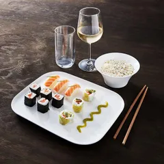 Салатник «Сизонз бар» зеникс 2,2л D=24,5,H=11,8см белый, изображение 2