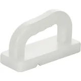 Скребок для разделочных досок рубанок полиэтилен ,H=70,L=190,B=95мм белый