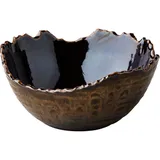 Salad bowl “Ro Design Bai Kevala” ceramics D=165,H=75mm brown.