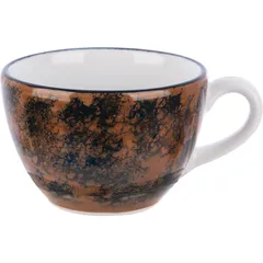 Tea cup “Aida”  porcelain  180 ml  brown.