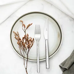 Нож для стейка «Лозанна» сталь нерж. ,L=23,2см металлич., изображение 2