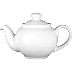 Чайник заварочный «Симплисити» фарфор 425мл D=73,H=113,L=198мм белый