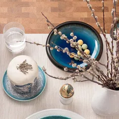 Салатник «Фервидо» керамика 0,6л D=203,H=50мм голуб., изображение 2