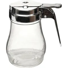 Milk jug polycarbonate, stainless steel 230ml ,H=106,L=95mm transparent,silver.