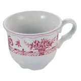 Чашка кофейная «Нео Антирос» фарфор 100мл D=9/7,H=5см белый,розов.