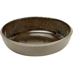 Salad bowl concrete D=210,H=45mm gray