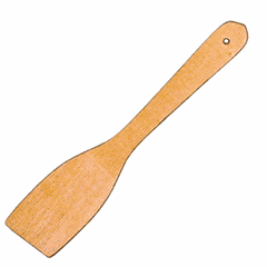 Spatula wood ,L=30cm beige.