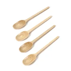 Dessert spoon “Mercy”[4pcs] wood ,L=140,B=25mm