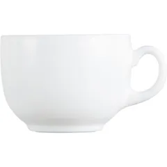 Tea cup “Evolutions White” glass 220ml D=108,H=62mm white