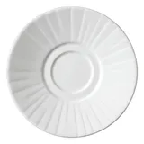 Блюдце «Алина» фарфор D=15,2см белый