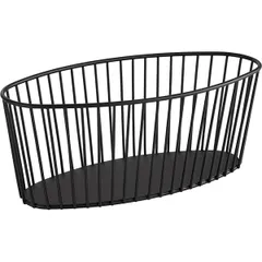 Bread basket metal ,H=12,L=30,B=14cm black