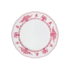 Тарелка «Нео Антирос» фарфор D=17,5см белый,красный