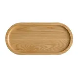 Блюдо для подачи «Эр-гоу!» овальное ясень ,H=2,L=31,B=15см св. дерево