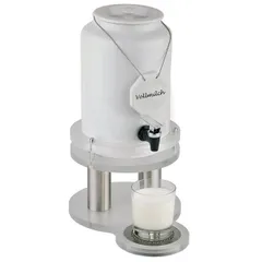 Milk dispenser stainless steel, porcelain 4l ,H=42,L=31,B=21cm