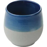 Стакан для коктейлей «Нау» керамика 200мл D=80,H=73мм синий