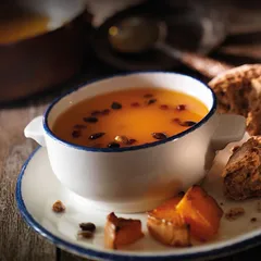 Тарелка пирожковая «Блю Дэппл» фарфор D=15,H=2см белый,синий, изображение 4