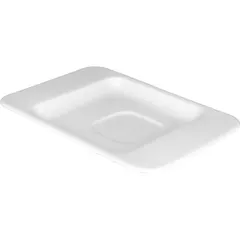 Блюдце «Лайк» фарфор ,L=17,B=12см белый, изображение 2