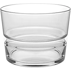 Old fashion "Brera" glass 220ml D=83,H=62mm clear.