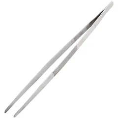 Tweezers for the kitchen  stainless steel  L=30cm  metal.