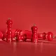 Мельница для перца «Париж Ю Селект» с металлическим механизмом бук ,H=30см красный, изображение 6