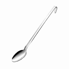 Serving spoon stainless steel ,L=340/90,B=55mm metal.