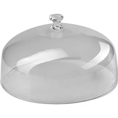 Cover for cake stand glass D=27,H=15cm clear.