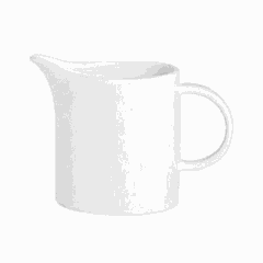 Молочник «Дайринг» фарфор 160мл ,H=80,L=120,B=57мм белый