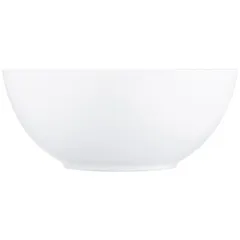 Salad bowl “Evolutions White” glass 1l D=18cm white