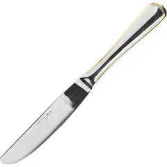 Dessert knife “Anser Gold”  stainless steel , L=210/110, B=4mm  metallic, gold