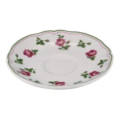 Блюдце «Нео Антирос» фарфор D=12,H=2см белый,разноцветн.