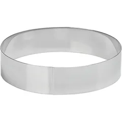 Pastry ring  stainless steel  D=200, H=35mm  metal.